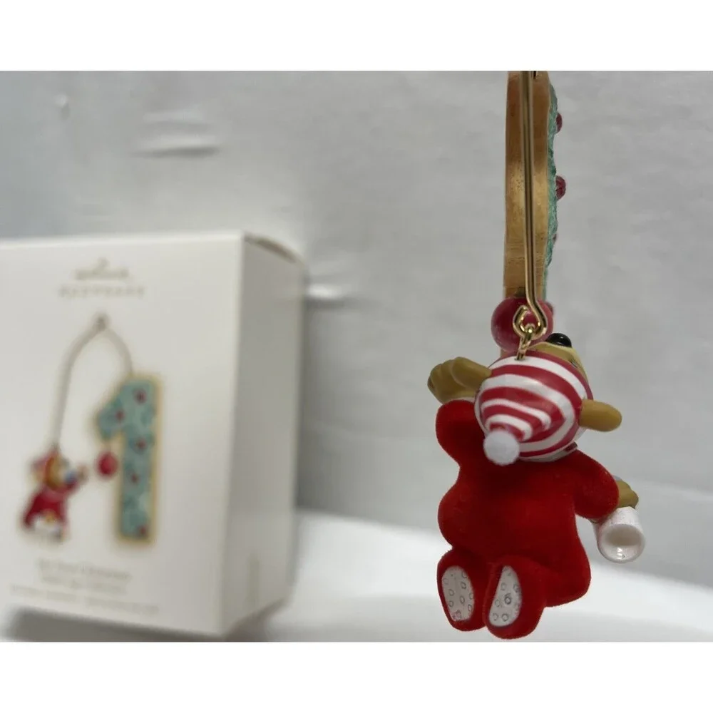 Hallmark Keepsake Ornament 2007 My First Christmas Child's Age Christmas Bear